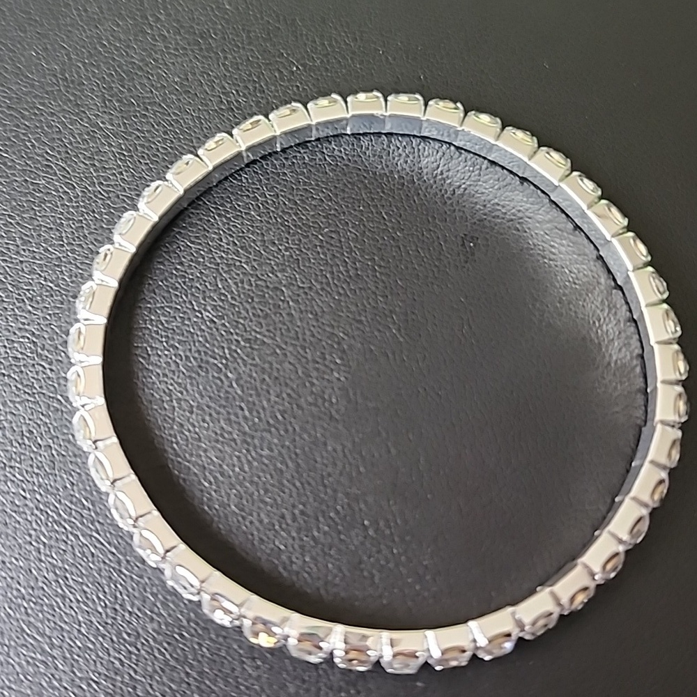 Rhinestone STREACH bracelet VINTAGE STYLE - Picture 7 of 7
